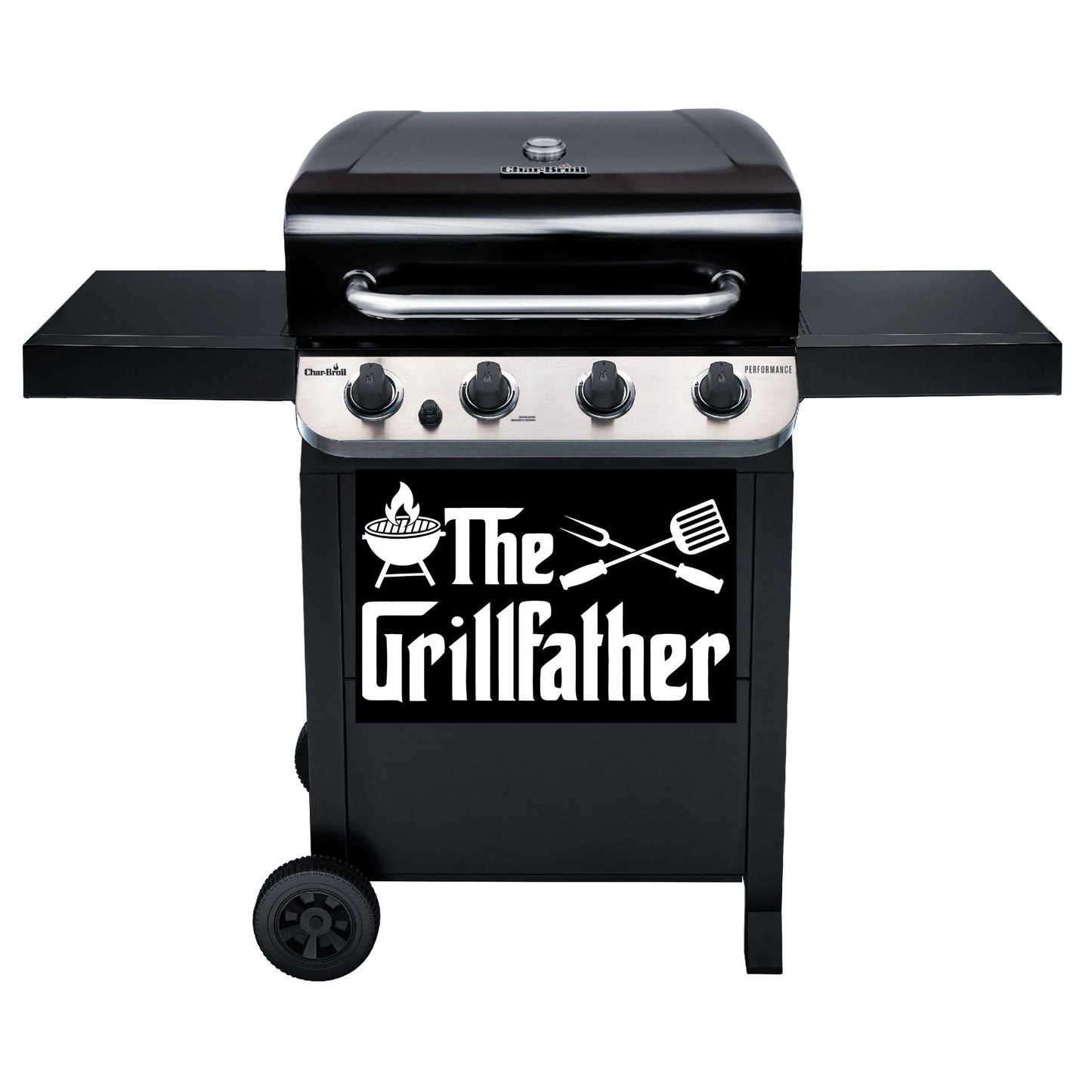 Grill Father Magnet 11 1/2" x 18"